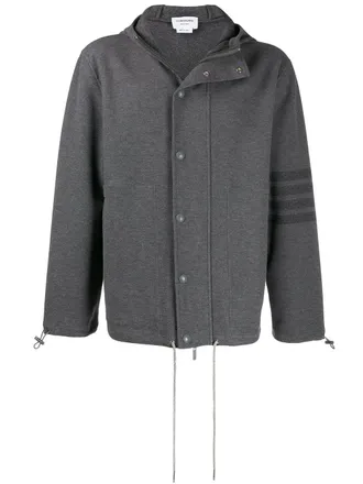 Thom Browne Jack met capuchon - Grijs