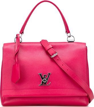 Louis Vuitton Pre-owned Womens Capucines Top Handle Leather Bag - Poppy - One Size
