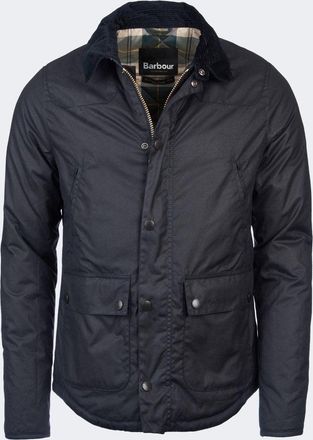 Barbour REELIN WAX JACKET Size: XL, colour: NAVY