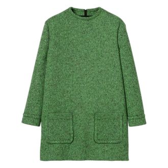 Gucci Short Dresses, female, Green, S, Gucci Dresses Green