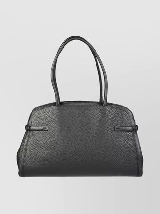 Orciani handbag with detachable strap and top handles