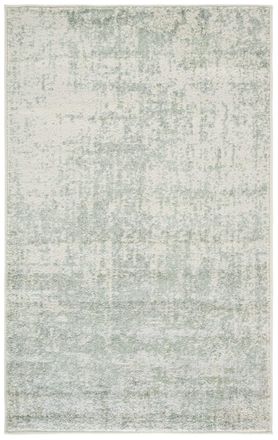 Safavieh Alfombra contempor&aacute;neo de polipropileno verde/blanco, 122 x 183 cm