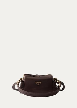 Prada Explore Leather Crossbody Bag