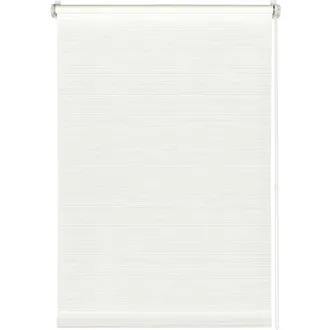Gardinia Gardinia - Easyfix Tenda a Rullo con Morsetto di Fissaggio o Adesiva, Tessuto, Bianco, 75x150