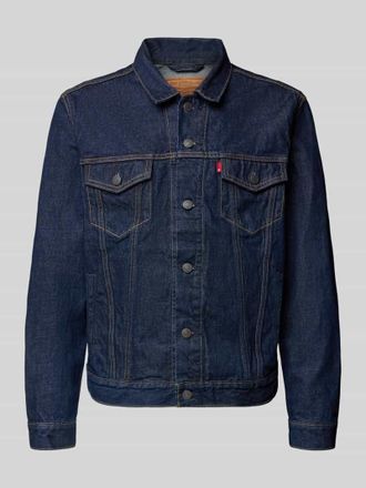 Levi's Jeansjacke mit Brusttaschen Modell THE TRUCKER JACKET in Jeansblau, Gr&ouml;&szlig;e XL