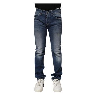 Dondup Skinny Fit Jeans, male, Blue, W30, Blue Skinny Fit Denim Jeans