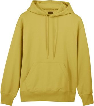 Yohji Yamamoto Heren Y-3 Organic Cotton Terry Hoodie in Geel