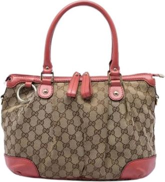 Gucci Borsa Sukey Pre-owned - - Pre-owned - Donna - Beige - ONE SIZE