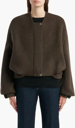 Khaite Cordan Wool Jacket in Army Melange at Nordstrom, Size X-Small
