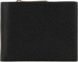 Thom Browne Pebble Grain Zipper Coin Pocket Wallet