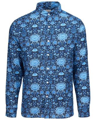 Swims Swims Breeze Linen-Blend Printed Shirt