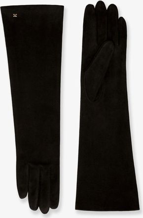 Max Mara Guanti lunghi Afide in suede - MAX MARA - gender_Woman