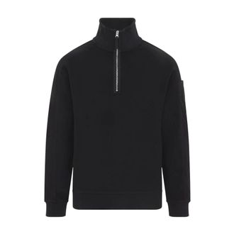 C.P. Company C.P. Company - Polo Sweatshirt - Sweatshirts & Hoodies - Hombre - Negro - 2XL