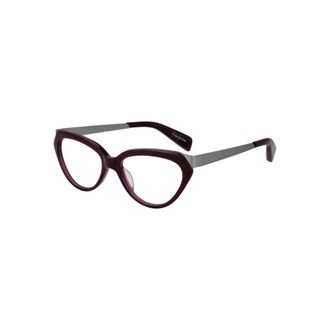 Yohji Yamamoto Paarse Cat Eye Optische Frames - unisex - Brillen - Paars - ONE Size - Accessoires