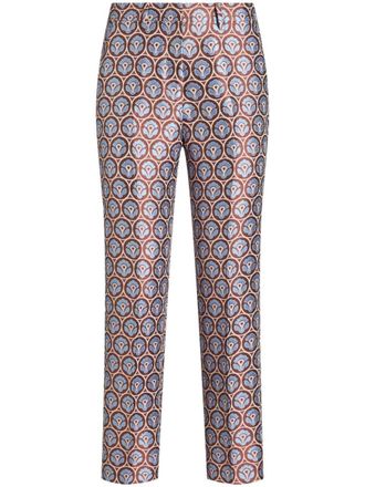 【送料&関税込】Etro Pantaloni □ETRO□エトロ□メンズ□ プリント シルク パンツ □ パンツ