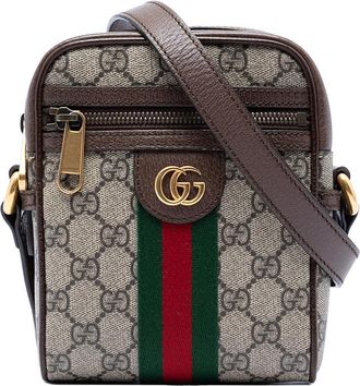 Gucci Pre-owned Gucci Mini GG Supreme Web Ophidia Crossbody Ladies M8AUA3HYWW8Z9XQZ