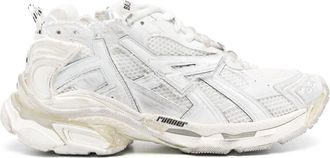 Balenciaga Runner low-top sneakers - men - Polyester/Polyurethane/Rubber/Fabric - 45 - White