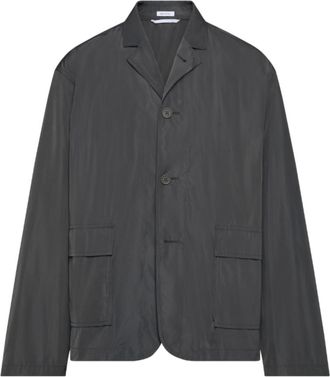 Thom Browne Dark Grey Shirt Jacket
