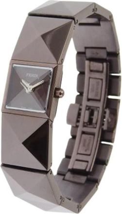 Fendi Pre-owned Vintage Polshorloge - Dames - Vintage Horloges - Bruin - ONE Size - Vintage