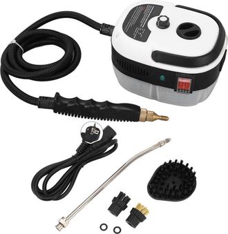 OEM M&aacute;quina De Limpieza A Vapor De 1500 W, Limpiadora Port&aacute;til De Alta Temperatura Y Presi&oacute;n, Dep&oacute;sito De Agua De 1000 Ml