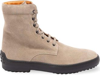 Tod's Gommino Ankle Boots In Suede