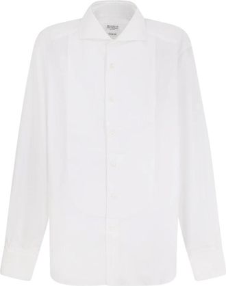 Brunello Cucinelli Hombre, Camisas, Blanco, Talla: M