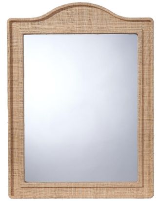 Jamie Young Co. Hilltop Raffia Arch Wall Mirror