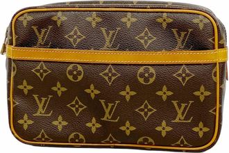 Louis Vuitton Brown Clutch Bag (Pre-Owned)