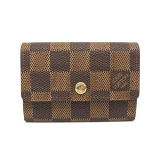 Louis Vuitton Pre-owned Canvas Portemonnee - unisex - Vintage Accessoires - Bruin - ONE Size - Vintage