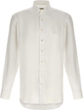 Etro White Linen Shirt