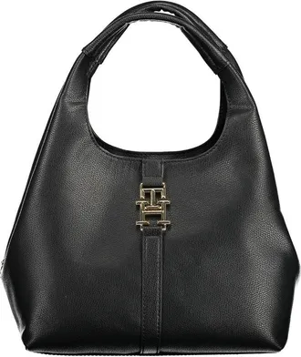 Tommy Hilfiger Black Polyethylene Womens Handbag