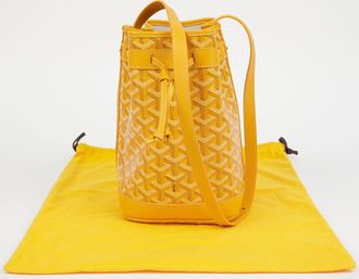 Goyard Petite Flo Pm Bucket Shoulder Crossbody Bag