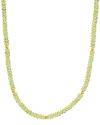 Jewelmak 14K Peridot Necklace