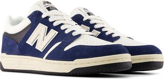 New Balance Unisex-Adult 480 V1 Sneaker, Nb Navy/Sea Salt, 7