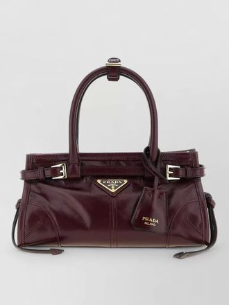 Prada bonnie mini leather shoulder bag