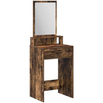 vidaXL Vidaxl - Dressing Table Smoked oak 50 x 41 x 140 cm Engineered wood