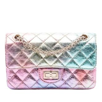 Chanel Pre-owned Quilted Flap Shoulder Bag - Dames - Pre-owned - Veelkleurig - Maat: ONE Size Leer