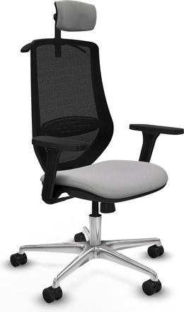 Piqueras y Crespo Piqueras Y Crespo Silla De Oficina Ergon&oacute;mica Gris Claro