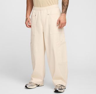 Nike Mens Life Utility Pants in White | HJ0643-901