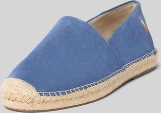 Polo Ralph Lauren Espadrilles mit Logo-Stitching Modell CEVIO in Blau, Größe 42
