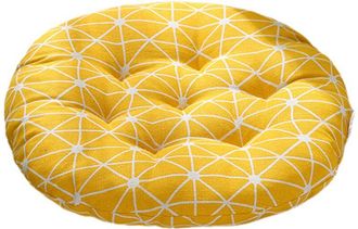 OEM Cojines Redondos Para Silla De 40x40 Cm - Juego De 4, Ideales Para Jard&iacute;n, Patio, Balc&oacute;n Y Exteriores