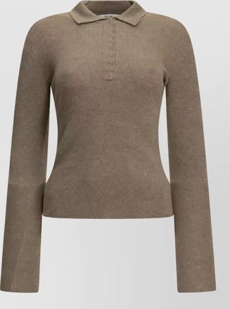Max Mara cashmere polo shirt