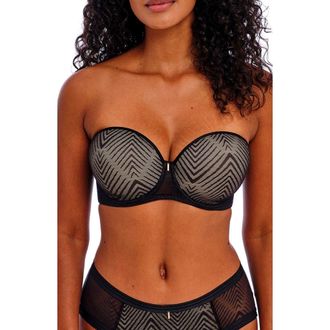 Freya Tailored Molded Underwire Bra in Black at Nordstrom, Size 36Ff