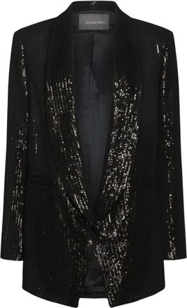 Elena Miro Q011P0 Blazer - Dames - Blazers - Zwart - 2XL - Jassen