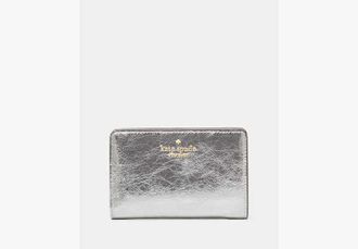 Kate Spade New York Madison Metallic Medium Bifold Wallet