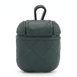 Bottega Veneta Vintage, unisex, Groen, ONE Size, Leer, Pre-owned 610263 Sleutelhanger