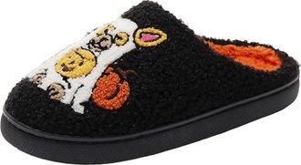 Generic House Slippers for Women Soft Non-Slip Home Slipper Indoor Outdoor Cute Novelty Fuzzy Plush Lined Slippers with Cozy Memory Foam Autumn & Winter Comfo