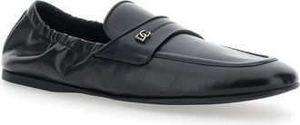 Dolce & Gabbana Mens Loafers Ariosto Black