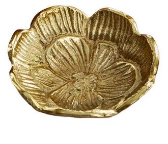Tag Blossom Cast Aluminum Dish Small Antique Brass Aluminum Everyday,Spring in Gold at Nordstrom