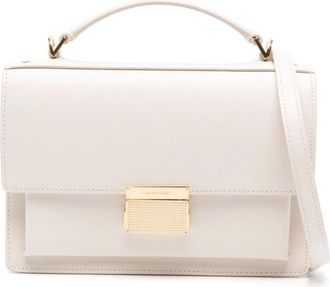 Golden Goose Ivoorleren handtas met gouden hardware - Dames - Handtassen - Wit - ONE Size - Leer - Tassen